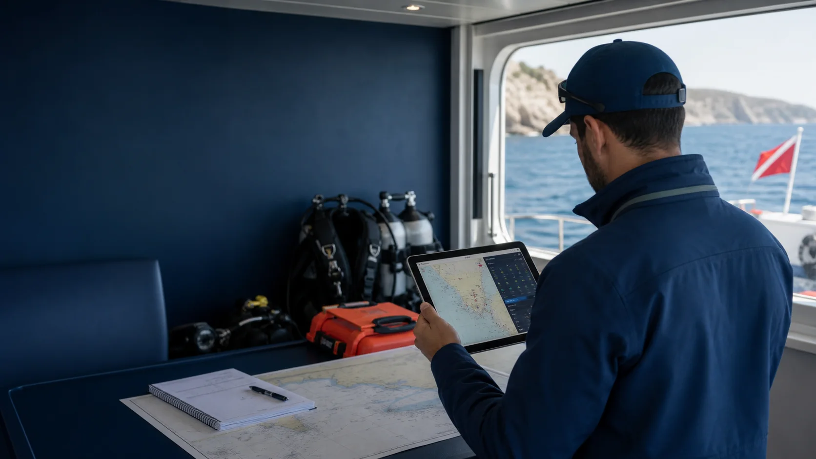 Local rules and global diving operations